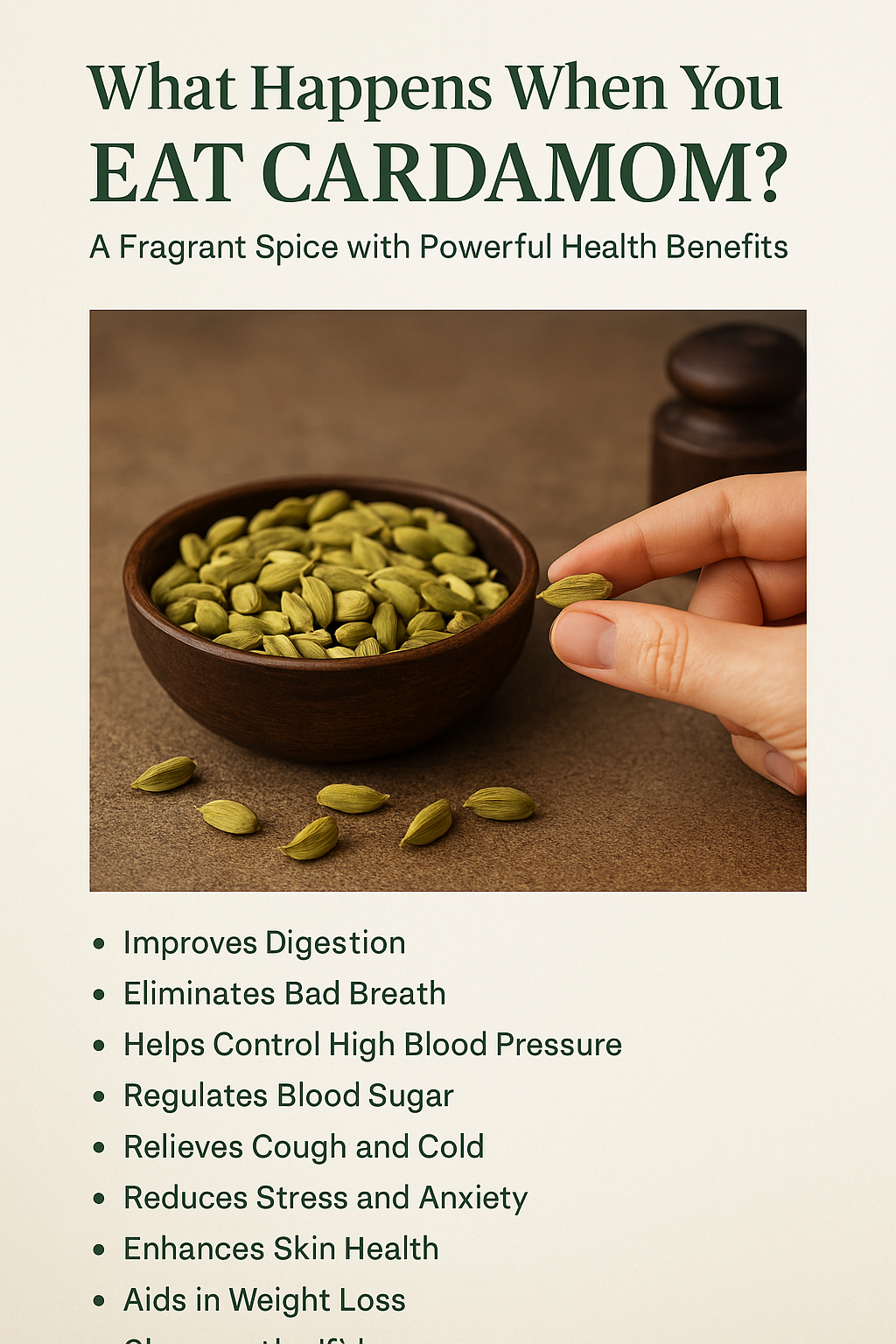 What Happens When You Eat Cardamom? – A Fragrant Spice with Powerful Health Benefits