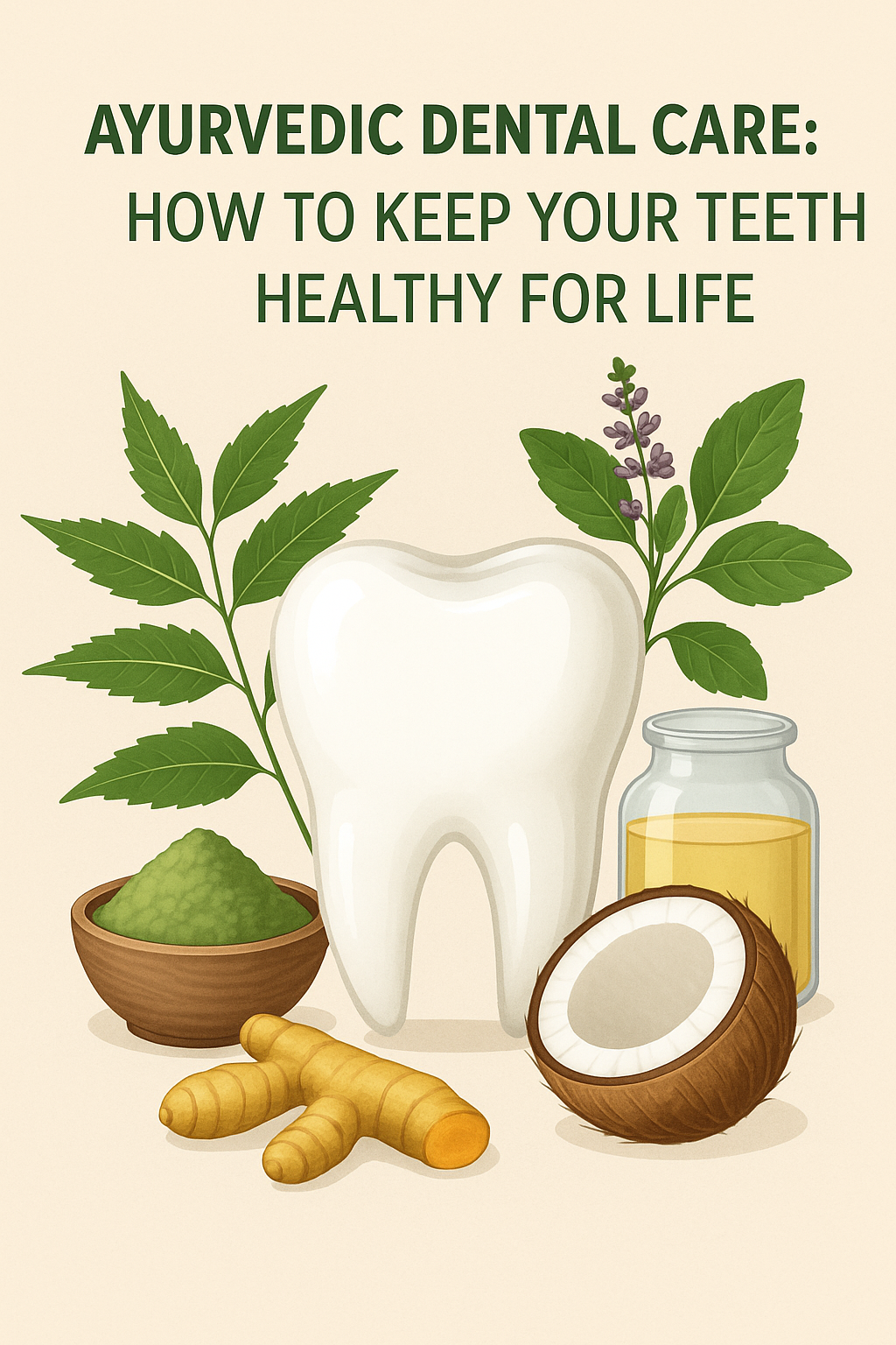 🦷 Ayurvedic Dental Care: How to Keep Your Teeth Healthy for Life