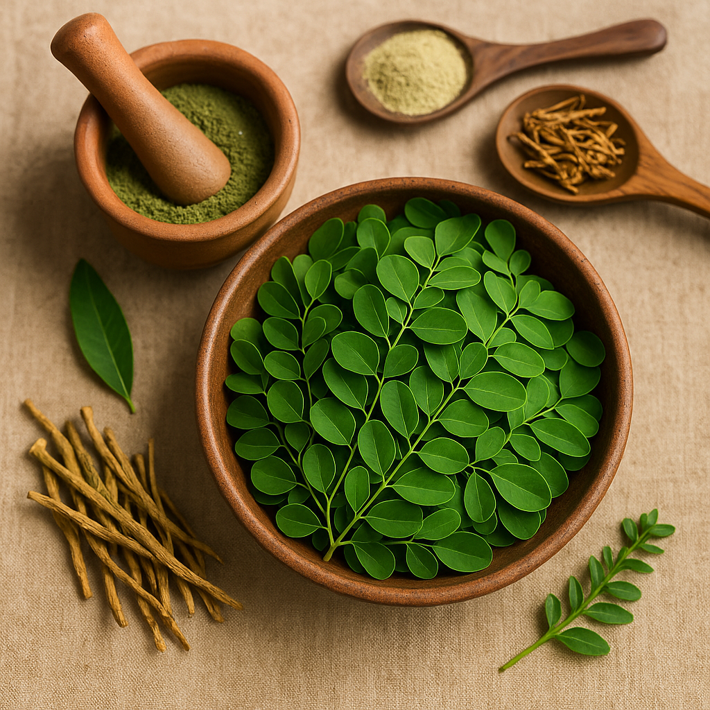 🌿 The Miracle of Moringa: Unlocking the Ayurvedic Power of Drumstick Leaves (Sajina Pata)